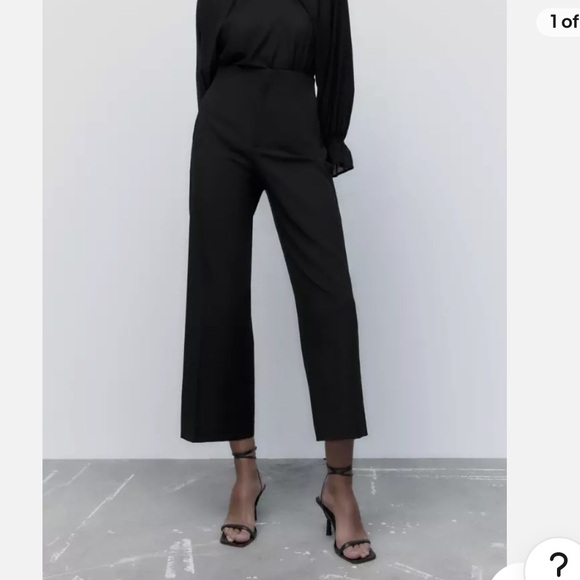 ZARA STRAIGHT FIT CULOTTES XL - Picture 3 of 9